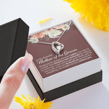 Mother of the Groom Forever Love Necklace - Love You This Much